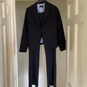 Pinstripe Pant Suit